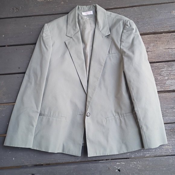 Brooks Brothers Jackets & Blazers - Brooks Brothers Vintage Women's Green Blazer Size 16